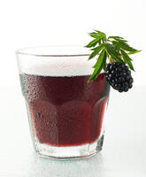 Blackberries juice