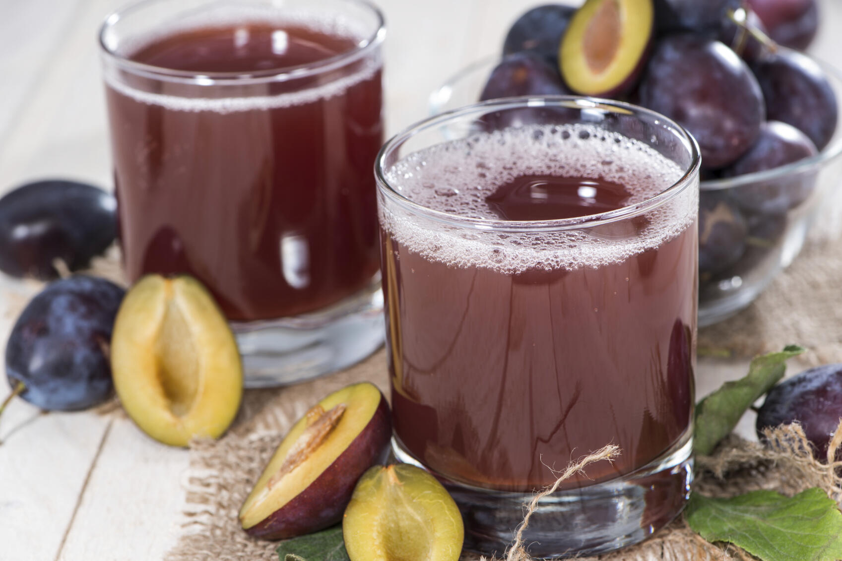 Plum juice